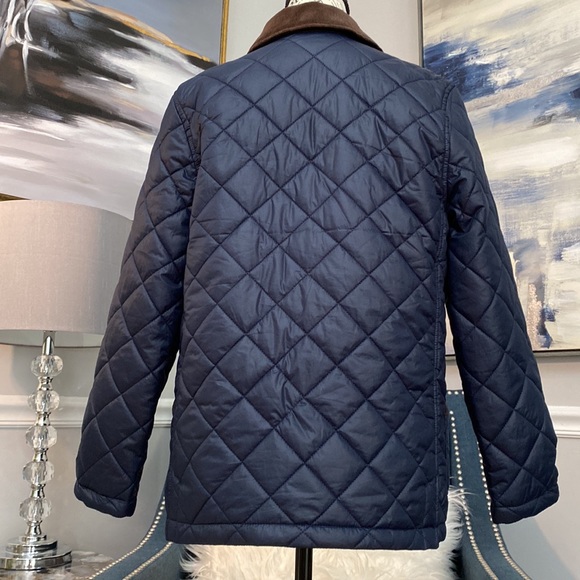 Polo Ralph Lauren Quilted Coat with corduroy trim. Like new condition. - Picture 3 of 6